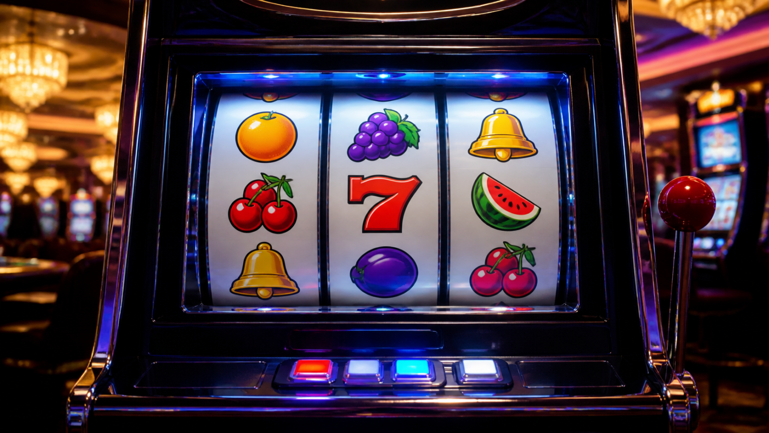 Nổ hủ là gì? Cách hiểu trò chơi và chọn lựa có trách nhiệm Máy trò chơi casino với các cuộn biểu tượng phát sáng