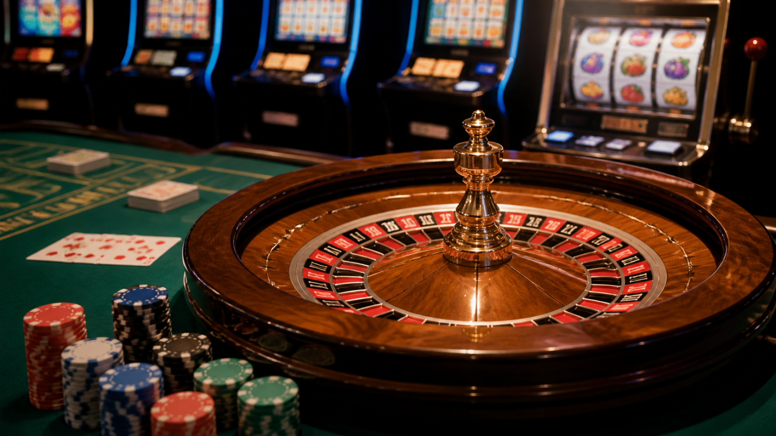 スポーツベットの入出金方法とセキュリティ対策を徹底解説 Casino roulette table with cards and chips for online casino Malaysia