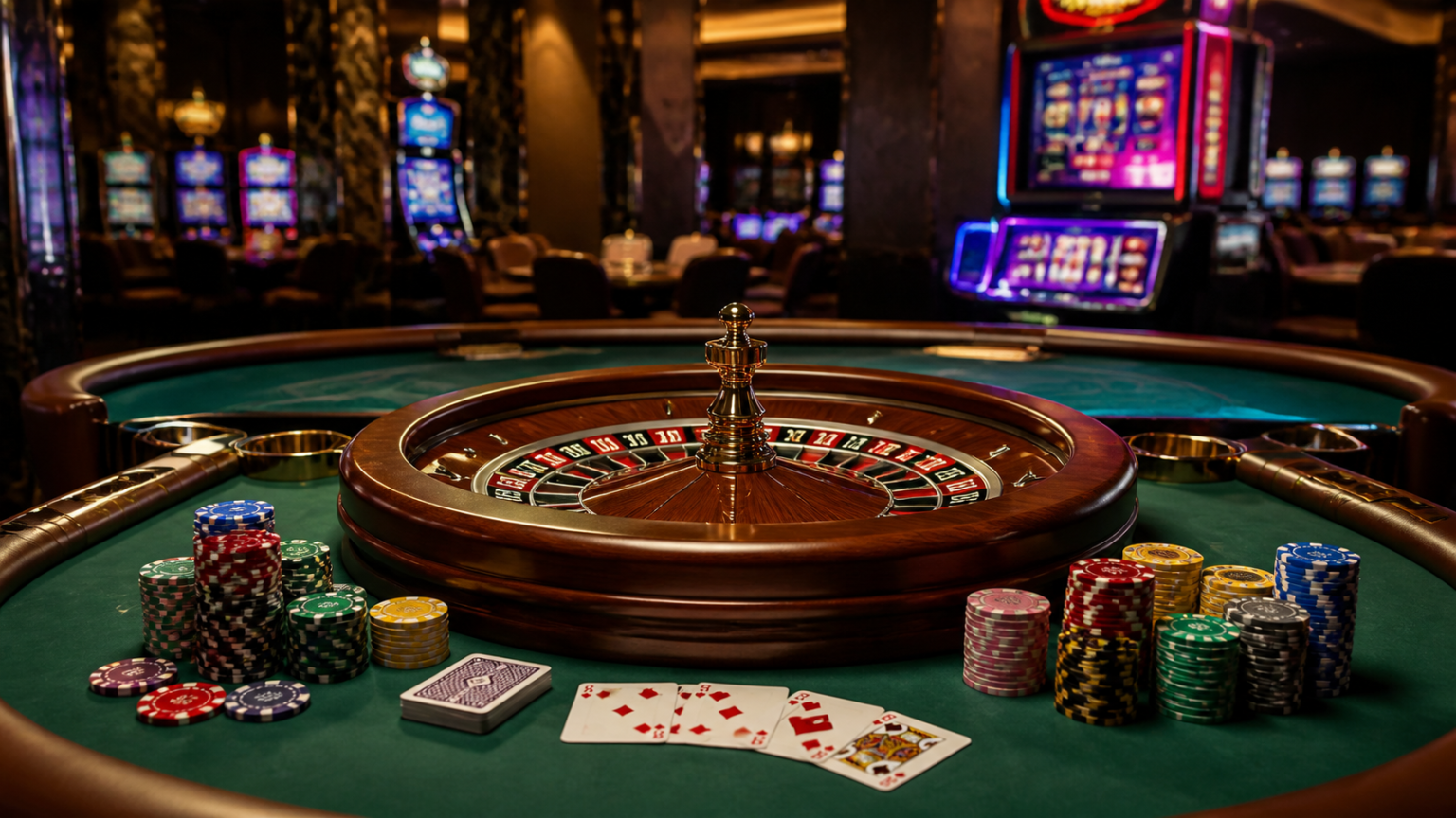 Cách Kiểm Tra Giấy Phép Hoạt Động Của Casino Trực Tuyến Uy Tín Casino table with chips and cards for online casino Singapore