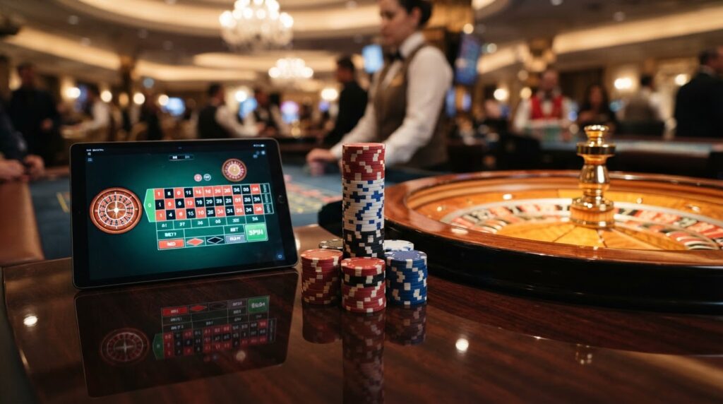 Singapore Online Casino: A Practical Guide to Responsible Gaming โต๊ะเกมคาสิโนและชิปบนแพลตฟอร์มความบันเทิงออนไลน์